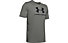 Under Armour Sportstyle Logo SS - T-shirt fitness - uomo, Grey/Black