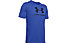 Under Armour Sportstyle Logo SS - T-shirt fitness - uomo, Light Blue
