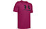 Under Armour Sportstyle Logo SS - T-shirt fitness - uomo, Pink