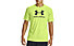 Under Armour Sportstyle Logo SS - T-shirt fitness - uomo, Green/Black