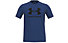 Under Armour Sportstyle Logo SS - T-shirt fitness - uomo, Dark Blue/Black