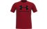 Under Armour Sportstyle Logo SS - T-shirt fitness - uomo, Dark Red