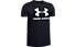 Under Armour Sportstyle Logo - T-Shirt - Kinder, Black