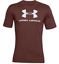 Under Armour Sportstyle Logo - T-Shirt - Herren, Dark Red