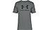 Under Armour Sportstyle Logo SS - T-shirt fitness - uomo, Dark Grey