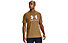 Under Armour Sportstyle Logo SS - T-shirt fitness - uomo, Dark Yellow