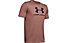 Under Armour Sportstyle Logo SS - T-shirt fitness - uomo, Brown