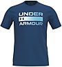Under Armour Team Issue Wordmark - Trainingsshirt - Herren, Blue/Light Blue/White