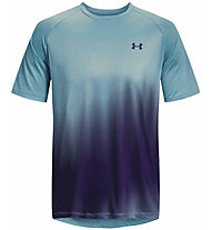 Under Armour Tech Fade M - T-shirt - uomo, Light Blue
