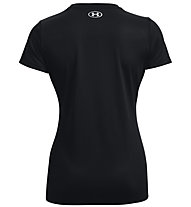 Under Armour Tech Solid Logo Arch - T-shirt Fitness - Damen, Black