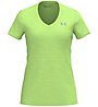 Under Armour Tech SSV Twist - T-shirt fitness - donna, Light Green/Grey