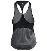 Under Armour Tech Vent - Top Fitness - donna, Grey