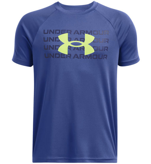 Under Armour Tech™ Wordmark Logo SS - T-shirt - ragazzo. Taglia YXL