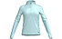 Under Armour Train CW 1/2 Zip - maglia a maniche lunghe running - donna, Light Blue