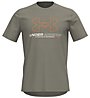 Under Armour Training Vent Graphic Ss - T-shirt fitness - uomo, Light Brown/Orange/White