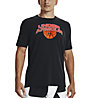 Under Armour UA Basketball Branded - T-shirt - Herren, Black/Orange