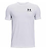 Under Armour UA Cotton SS - T-shirt - bambino, White