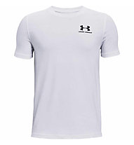 Under Armour UA Cotton SS - T-shirt - Kinder, White