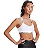 Under Armour UA Crossback Low - Sport-BH - Damen, White