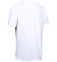 Under Armour UA GL Foundation - T-Shirt - Herren, White/Black