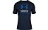 Under Armour GL Foundation SS T - T-shirt fitness - uomo, Dark Blue