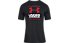 Under Armour GL Foundation SS T - T-shirt fitness - uomo, Black/Red