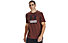 Under Armour GL Foundation SS T - T-shirt fitness - uomo, Dark Red/Black
