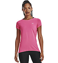 Under Armour Hg Armour Ss - T-shirt - donna, Pink