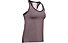 Under Armour Knockout - top fitness - donna, Brown