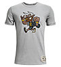 Under Armour Ua Project Rock Sms Ss - T-shirt - Kinder, Gray