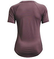 Under Armour UA Rush Mesh - T-shirt fitness - donna, Purple