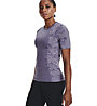 Under Armour UA Rush Seamless SS - T-shirt fitness - donna, Purple