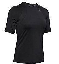 Under Armour UA Rush SS - T-shirt - Damen, Black
