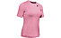 Under Armour UA Rush SS - T-shirt - Damen, Pink