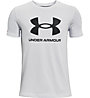 Under Armour UA Sportsyle Logo SS - T-shirt - Kinder, Grey