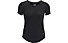 Under Armour UA Streaker SS - T-shirt running - donna, Black