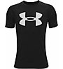 Under Armour UA Tech™ Big Logo SS - T-shirt - bambino, Black/White