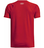 Under Armour UA Tech™ Big Logo SS - T-shirt - Kinder, Red/White