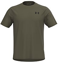 Under Armour UA Tech SS Tee - T-Shirt - Herren, Dark Green/Black