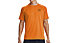 Under Armour UA Tech - T-shirt fitness - uomo, Orange/Black