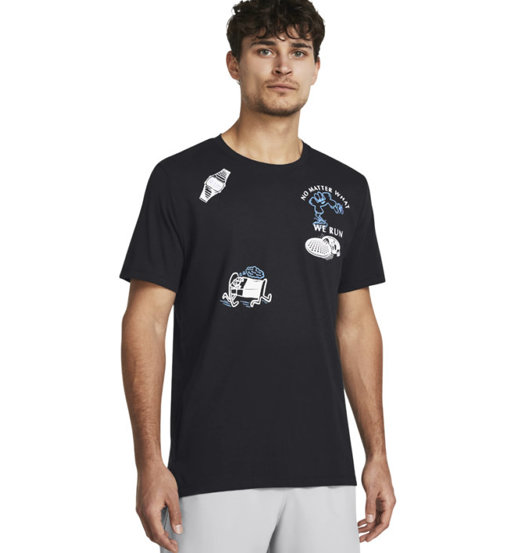 Under Armour We Run Launch - maglia running - uomo. Taglia L