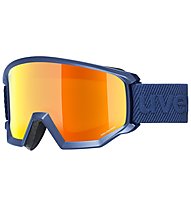 Uvex Athletic CV - maschera sci, Blue/Orange