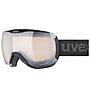 Uvex Downhill 2100 V - maschera sci, Black/Grey