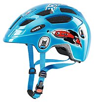 Uvex Finale Led - casco bici -  bambino, Blue