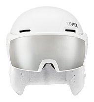 Uvex Hlmt 700 visor - casco con visiera, White Mat