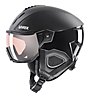 Uvex Instinct visor pro V - Skihelm, Black