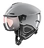 Uvex Instinct visor pro v - casco da sci, Grey