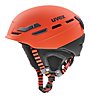 Uvex p.8000 tour - casco, Red/Black