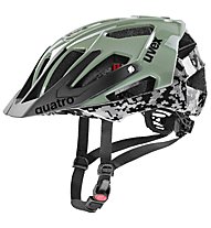 Uvex Quatro - casco MTB, Green/Black