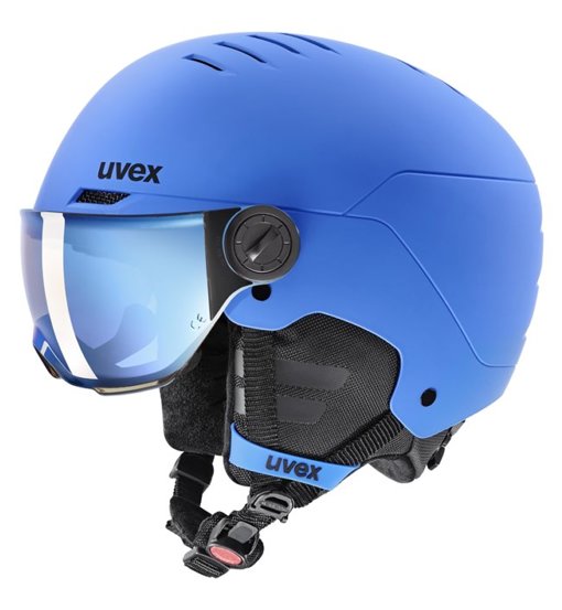 Uvex Rocket Jr. Visor - casco sci alpino - bambino